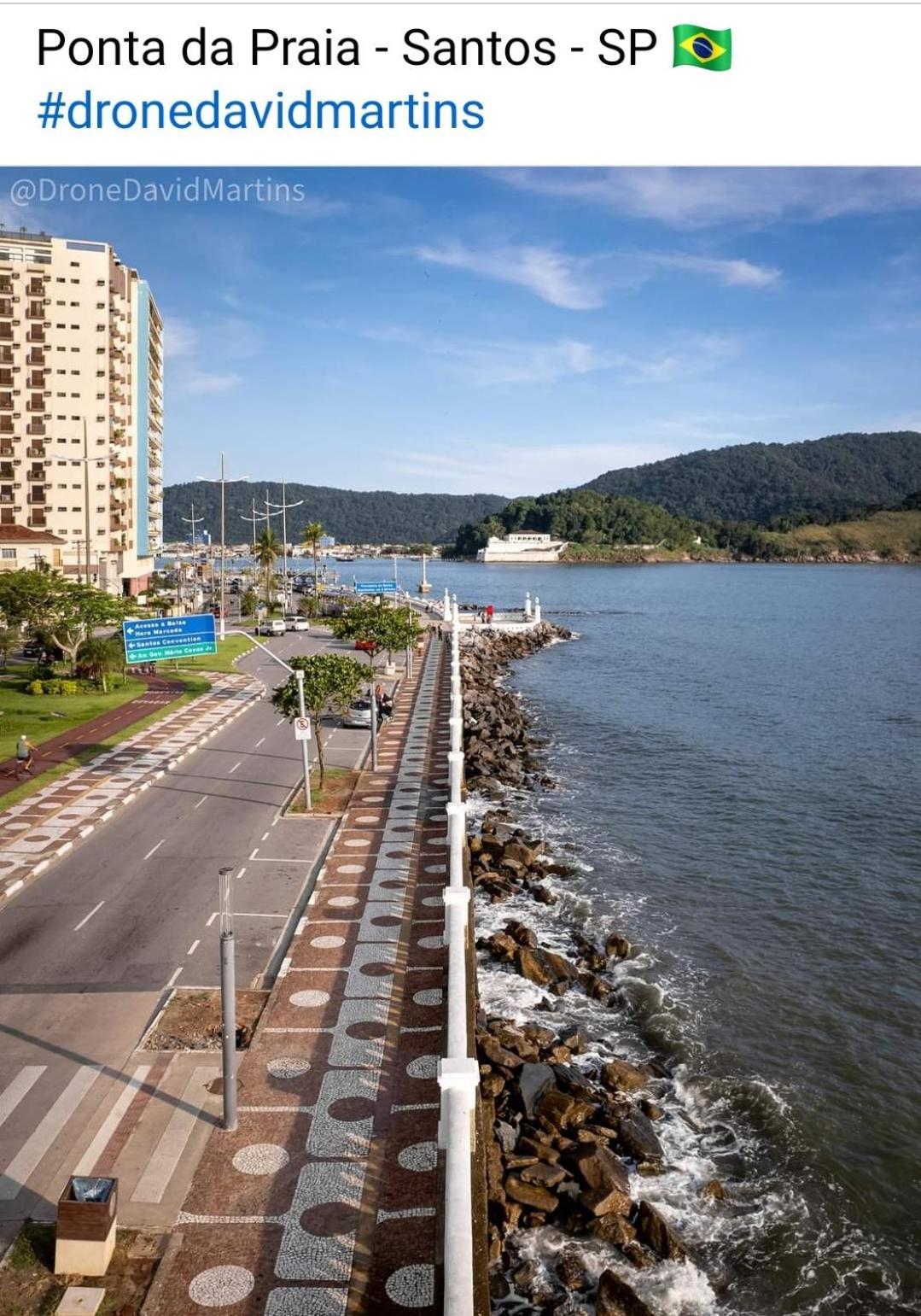 Vista Mar Na Do Gonzaga Santos (Sao Paulo)
